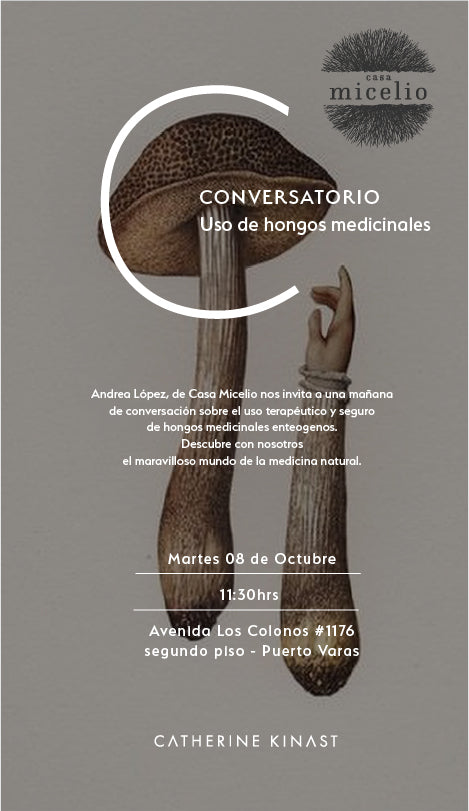 CONVERSATORIO HONGOS MEDICINALES ENTEOGENOS Y SU USO TERAPEUTICO SEGURO