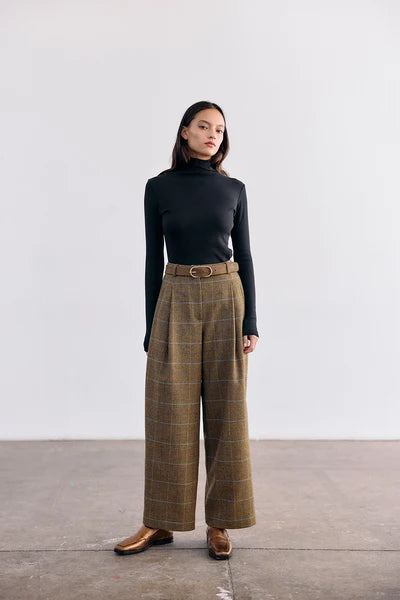 PANTALON PINZADO LANA