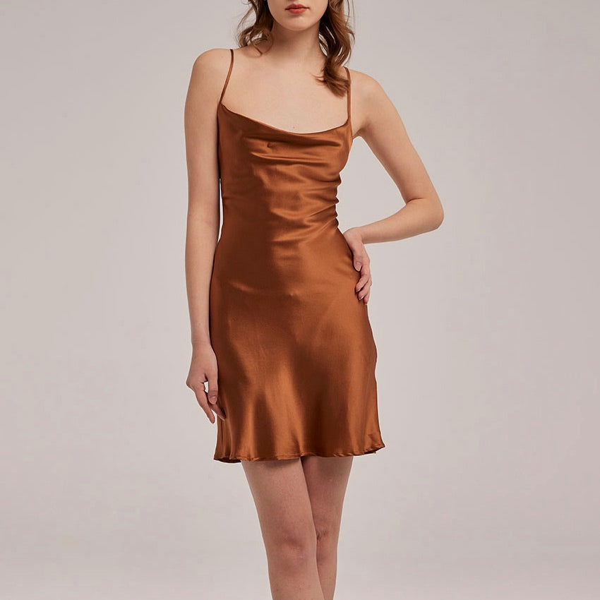 VESTIDO CHLOE - S / Wheat